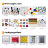 DGAX Automatic Electric Application with PLC Control System Industrial Desktop Counting Packing Machine Small Bag Batch for Metal Medical Parts