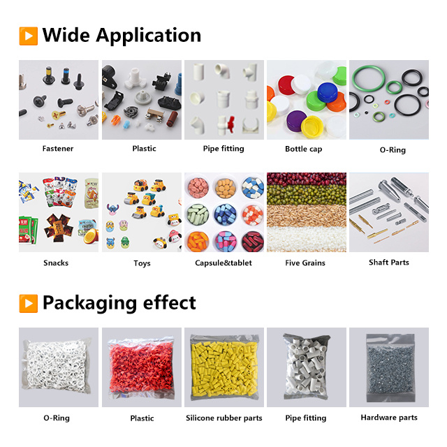 DGAX Automatic Electric Application with PLC Control System Industrial Desktop Counting Packing Machine Small Bag Batch for Metal Medical Parts