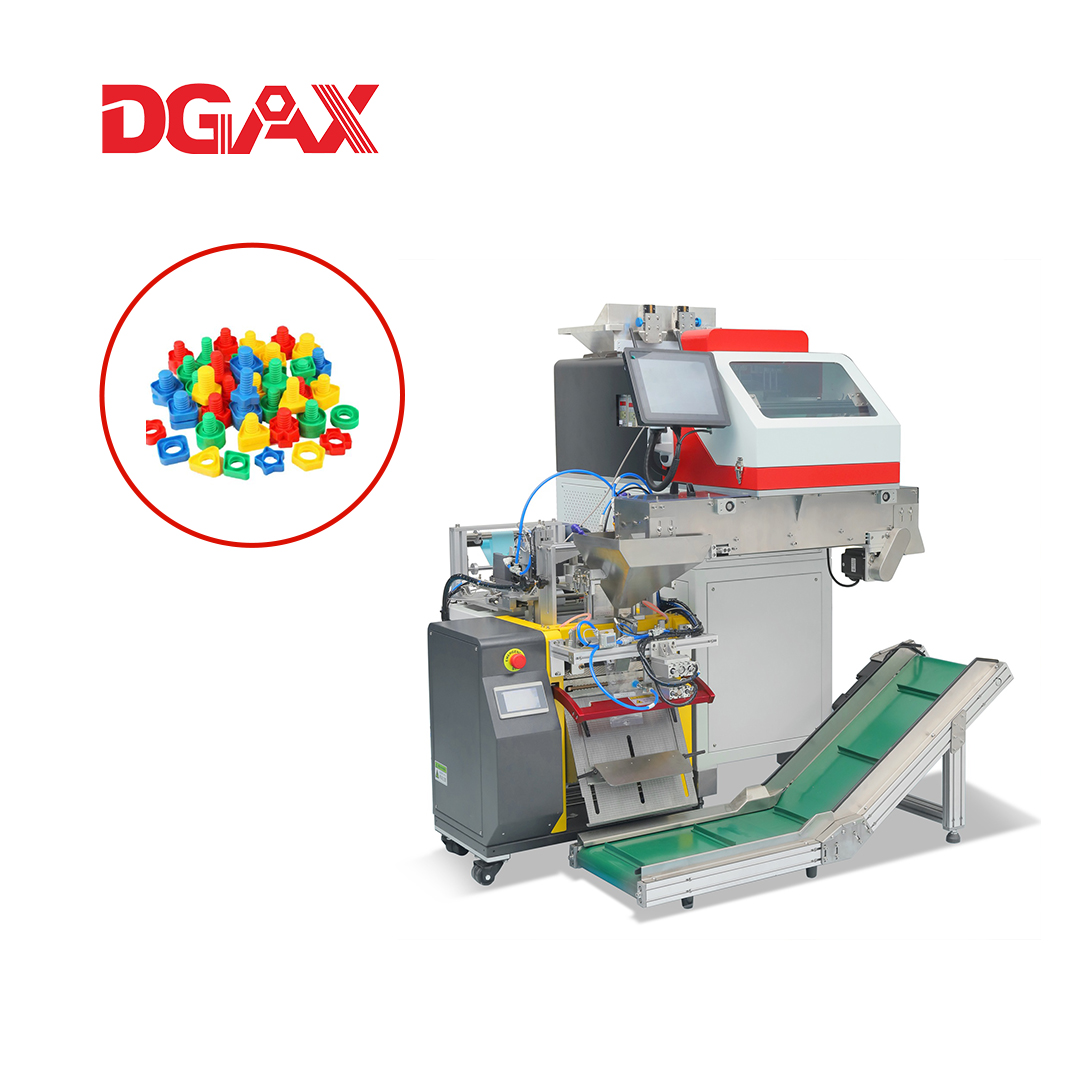 DGAX Automatic Electric Application with PLC Control System Industrial Desktop Counting Packing Machine Small Bag Batch for Rubber Plastic Seal Ring