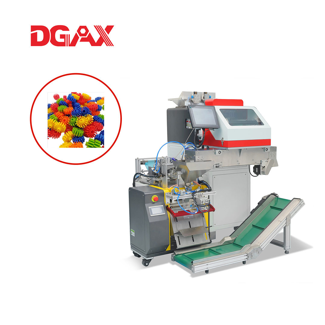 DGAX Automatic Electric Application with PLC Control System Industrial Desktop Counting Packing Machine Small Bag Batch for Metal Ball